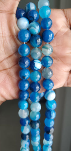 (Beads) Banded Agate