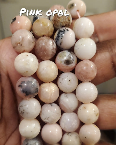 (Beads) Pink Opal