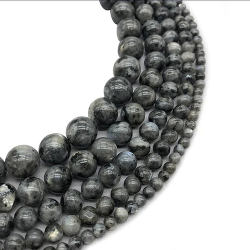 (Beads) Black Labradorite