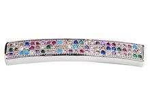 Micro Pave jeweled CZ bar