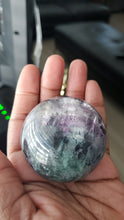 Fluorite crystal sphere